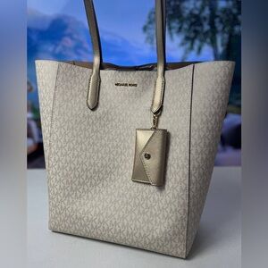 Michael Kors Cream Tote Bag